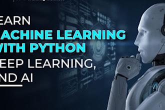 do machine learning deep learning data science llm ai data analyst python