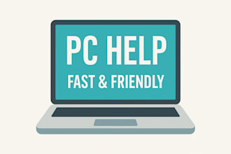 help you with basic PC issues, software installation or windows setup