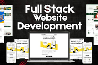 do mern stack website development, react ,node js, mongodb, full stack web apps