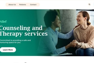 build squarespace mental health website therapy counseling life coaching website