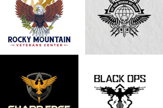 design amazing military, armory, tactical patch tactics  logo