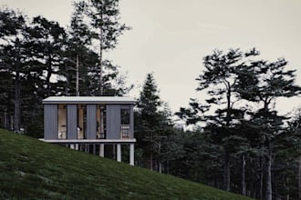 create storytelling exterior design and exterior rendering