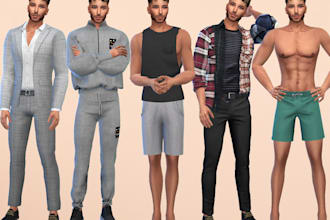 do 3d second life avatar model clothing design object asset weapon accessories