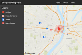 build a custom web gis application using arcgis online