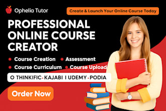 online course content creation on thinkific, kajabi udemy, teachable, skool