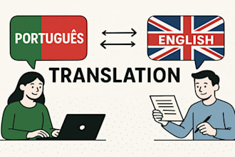 translate high quality documents from portuguese to english
