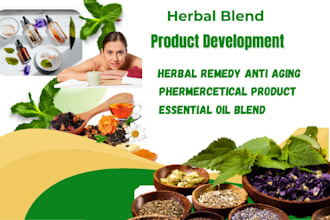 formulate custom organic cosmetics essential oil blends and herbal remedies