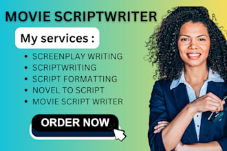 be your movie scriptwriter ebook ghostwriter non fiction screenplay movie script