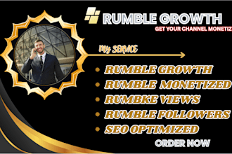 do rumble video promotion USA rumble channel   organic subscribers, follow