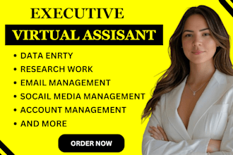 be your long term personal executive virtual assistant