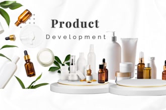 formulate organic skincare cosmetic formula beauty products and makeup