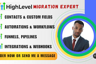migrate from hubspot to gohighlevel activecampaign to gohighlevel systeme to ghl