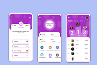 build ai quiz app, ai course generator app, ai text to speech app, survey app