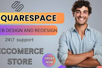 design squarespace website squarespace ecommerce online store portfolio website