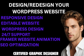 develop and create wordpress website with elementor and acf or elementor pro