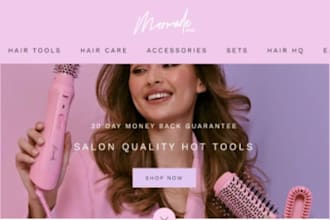 design hair extension shopify store hair extension website wix website