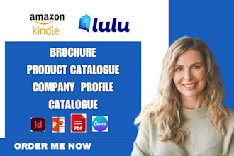 product catalog, catalogue, brochure, magazine layout, company profile