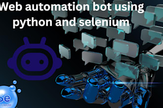 create web automation bot using python and selenium