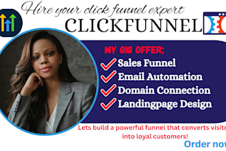 build high converting clickfunnels 2 0 sales funnel landing page go high level