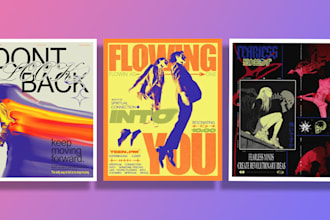 make an eye catching poster for your events and promotions