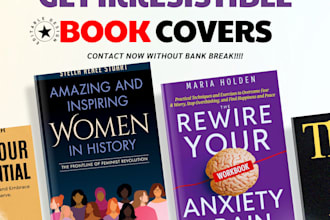 do non fiction book cover design within 24 hours