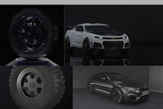 do 3d vehicle model 3d car modelling 3d car rendering 3d car animation in blend