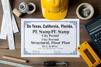 do architect stamp structural stamp license permit for texas california stamp