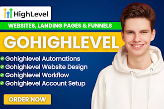 setup gohighlevel funnels gohighlevel landing page, ghl automations, ghl a2p