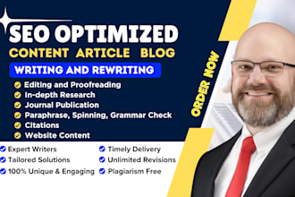 be your SEO article rewriter, content rewriting, proofreading, bulk blog post,
