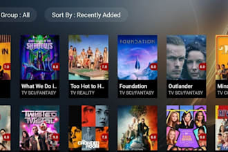 develop hospital iptv app, ott app, live streaming app, vod app ,samsung tv