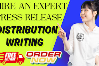 do press release writing and press release distribution