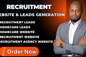 create job board website job search website recruiting or hr agency website