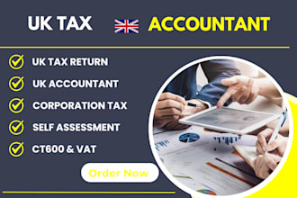 prepare, submit UK company accounts, ct600, vat, self assessment, bookkeeping