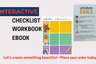design checklist fillable pdf form lead magnet ebook flyer in canva