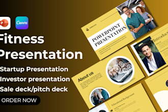 design gym , workout plan, pdf lead magnet, health and fitness presentation