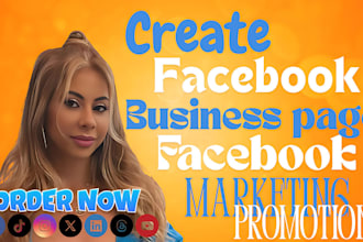 professionally set up, optimize facebook business page and social media accounts