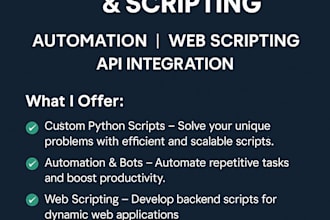 do python programming and scripting