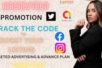 promote your airbnb, vrbo listings with effective marketing to boost bookings
