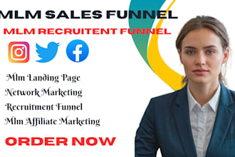 mlm sales funnel mlm promotion affiliate marketing sales funnel mlm website
