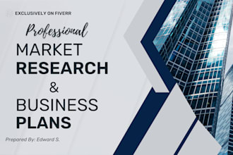 craft expert market research, business plans, competitor and swot analysis
