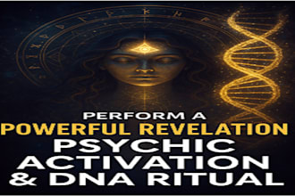 do powerful revelation psychic activation dna ritual, hidden seer, truth ritual