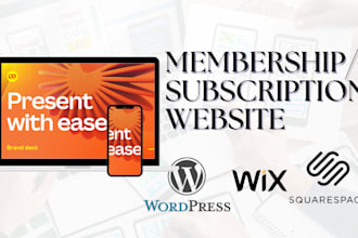 build wix membership create squarespace subscription develop squarespace website