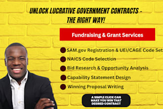 help you win government contracts and navigate samgov