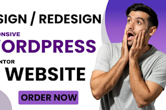 design high converting wordpress website for passive income