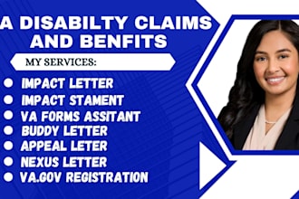do VA disability claims impact statement letter nexus letter for benefit, appeal