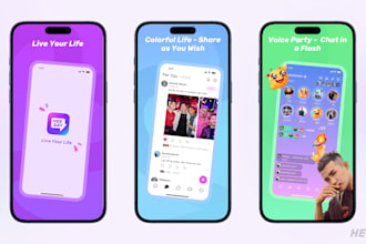 develop chat room, live chat, livestream, virtual dating app, web and room chat