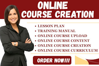 create ebook online course content course curriculum and upload on thinkific