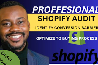 increase your conversion rate with optimization audite, review for shopify