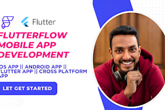 develop flutterflow app flutter mobile app flutter flow app flutter app firebase