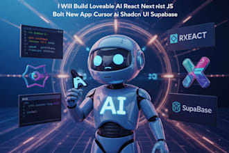 build ai powered react next js apps with lovable ai, supabase, and shadcn UI